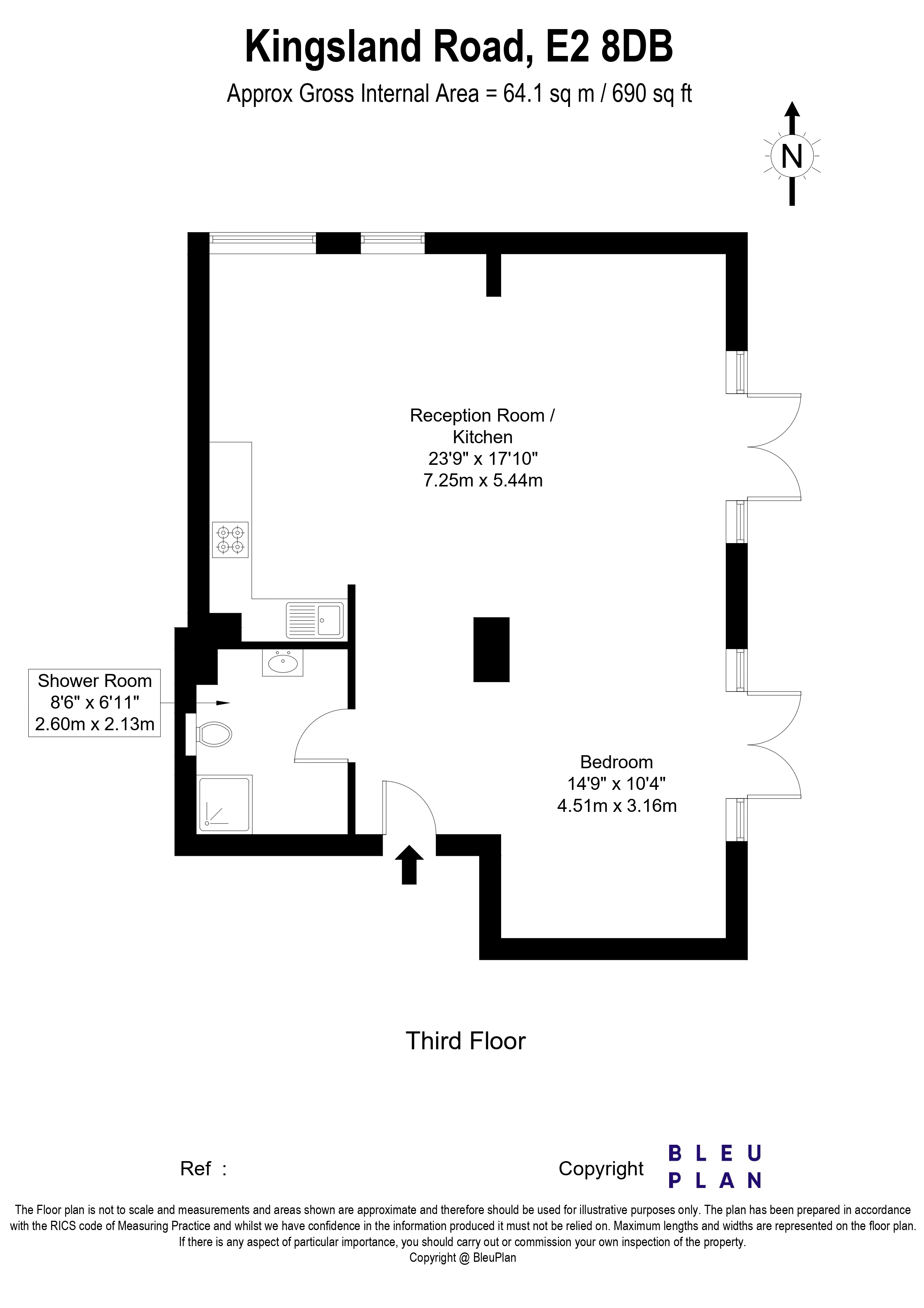 Ability View - Kingsland Road floorplan